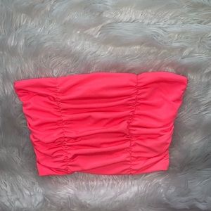 Women’s Neon Pink Tube Top